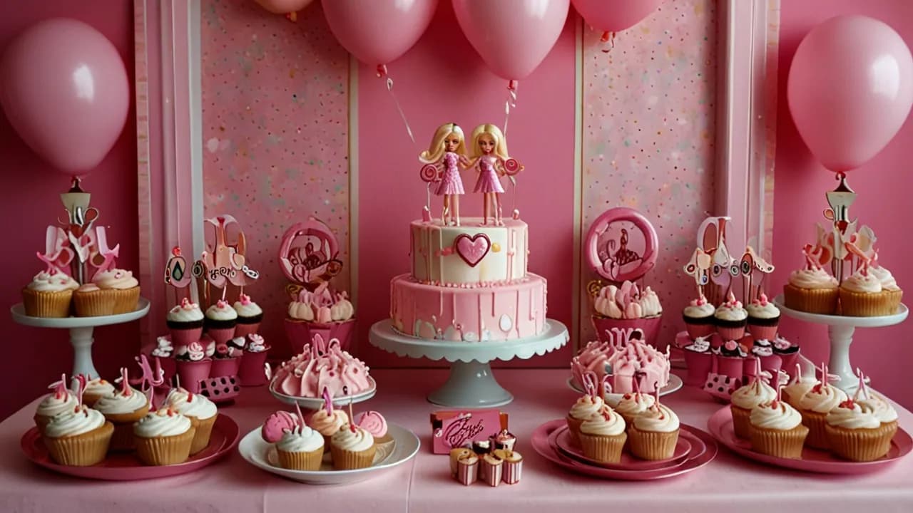 Dekoracje Barbie: 7 pomysłów na bajkowe urodziny