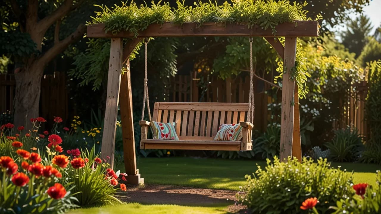 Huśtawka z kantówek: Zrób to sam w 5 prostych krokach