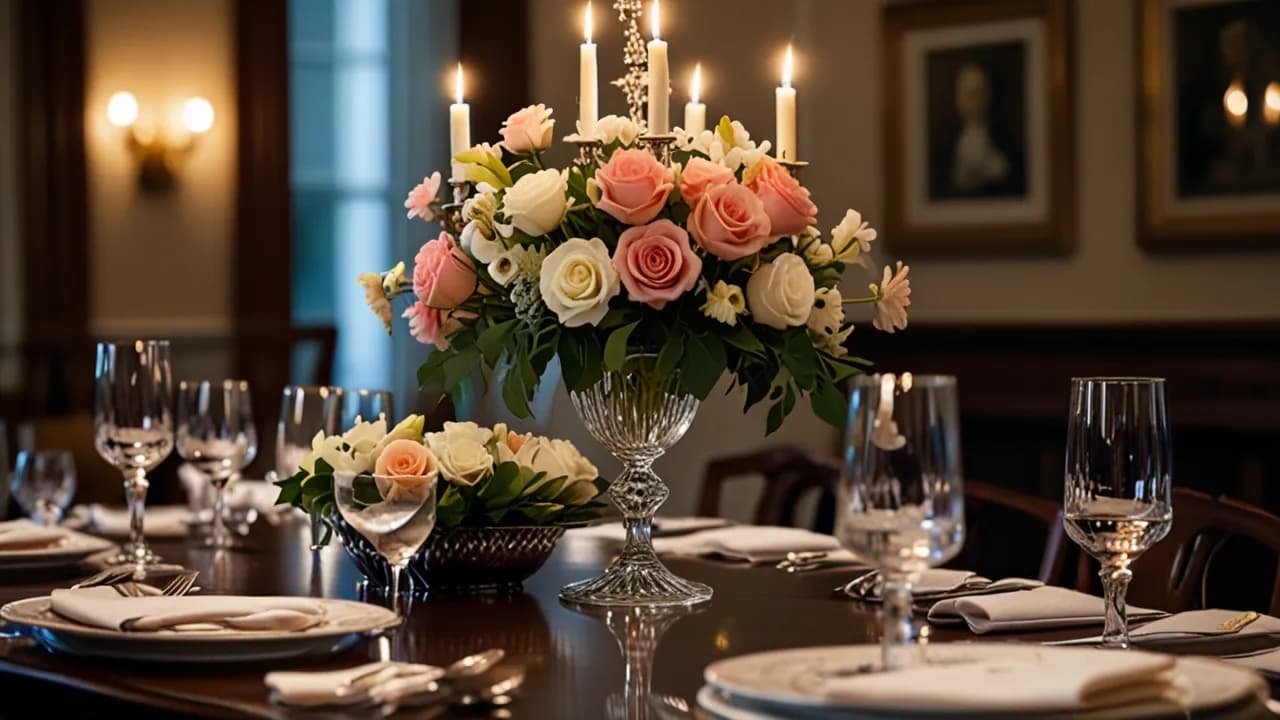 Jak udekorować stół w domu na wyjątkowe przyjęcie?