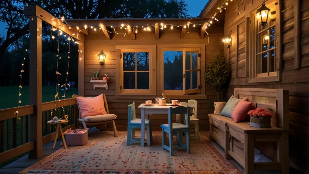 Wnętrze domku dla dzieci: 7 pomysłów na magiczną krainę