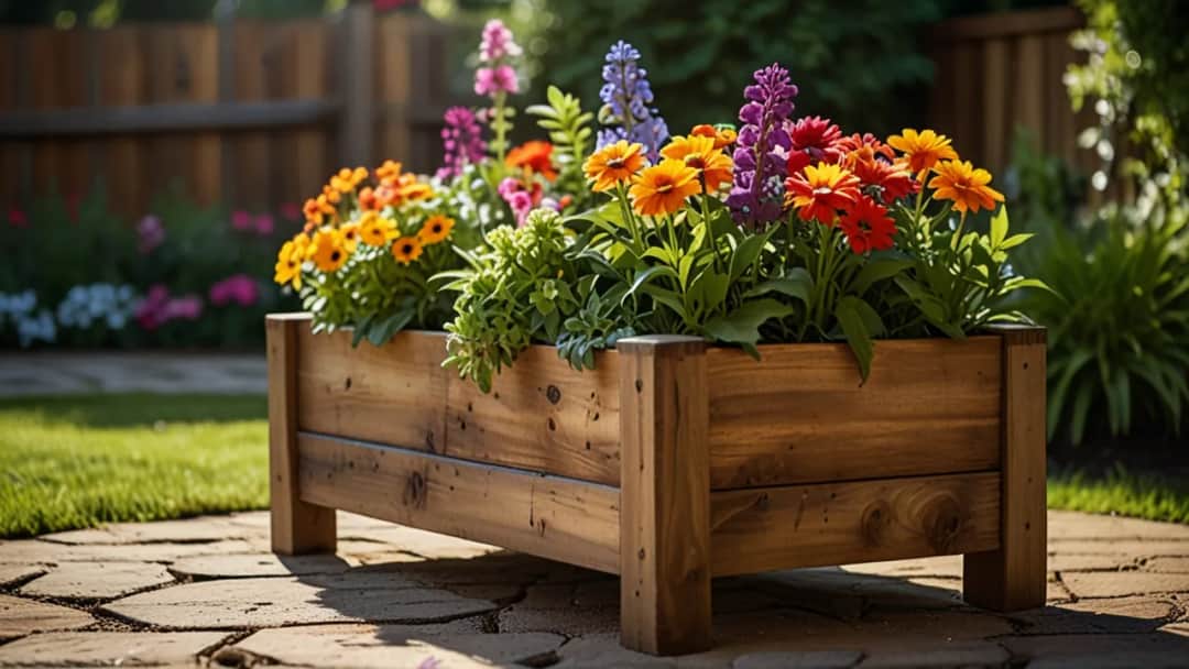 Drewniana donica ogrodowa: Naturalne piękno w Twoim ogrodzie
