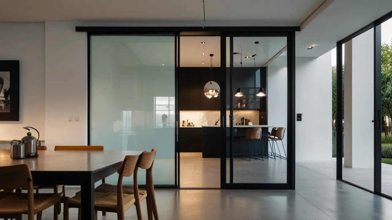 Czarne drzwi przesuwne: Nowoczesność czy klasyka wnętrz?