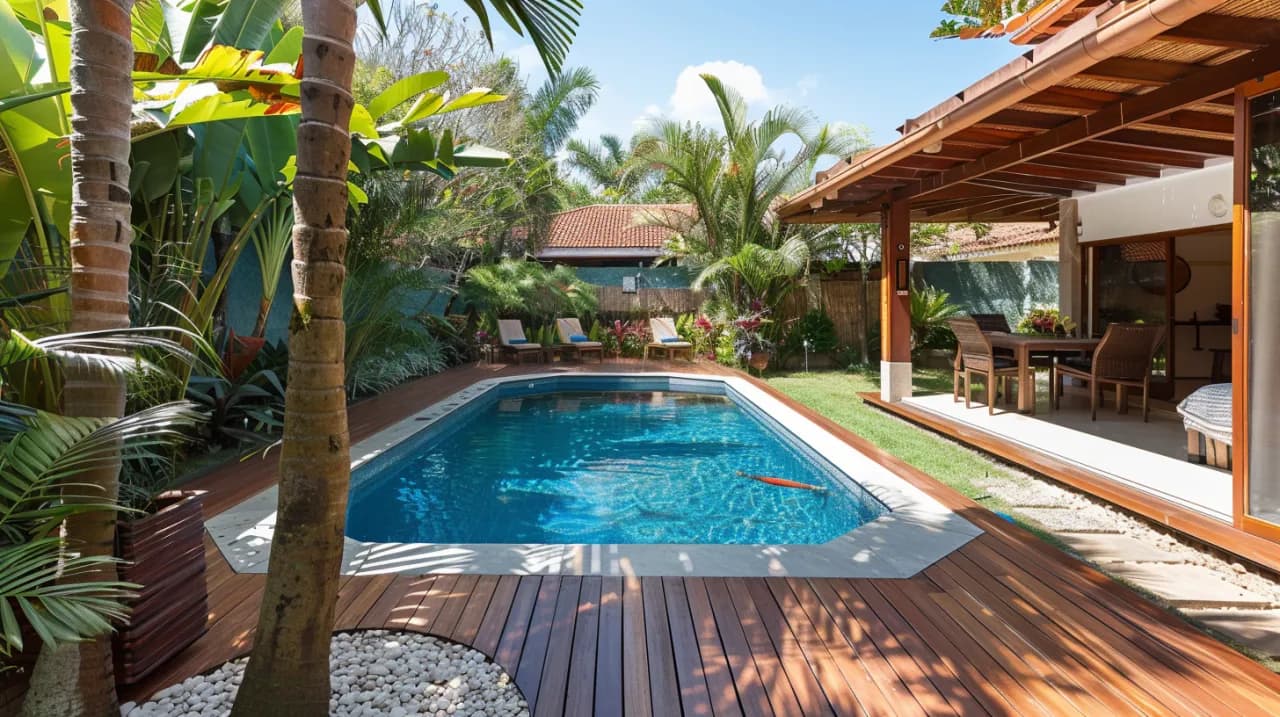 Jak obudować basen ogrodowy? 6 stylowych pomysłów