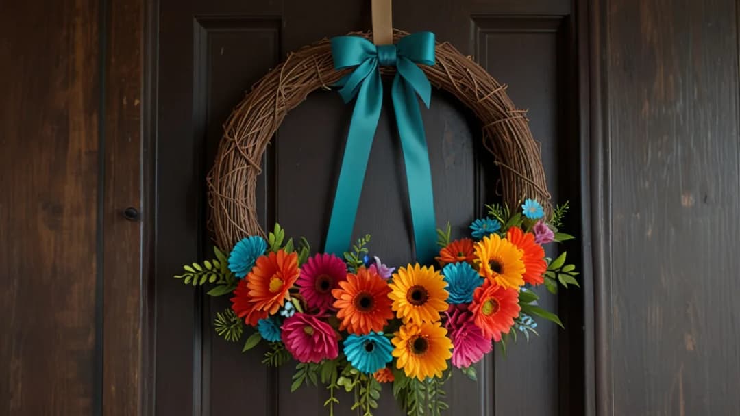 Jak powiesić wianek na drzwiach? 3 proste sposoby