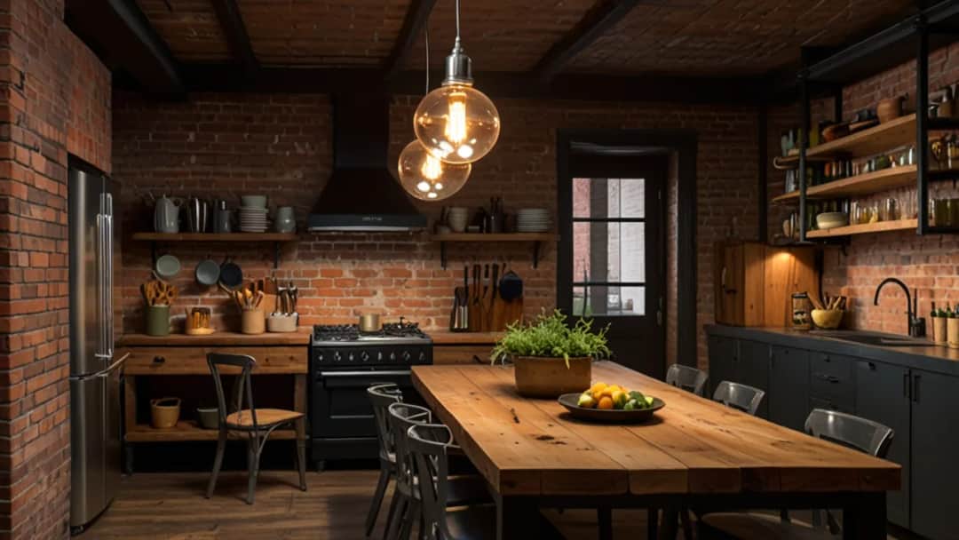 Stół kuchenny loft: Centrum rodzinnych spotkań w stylu